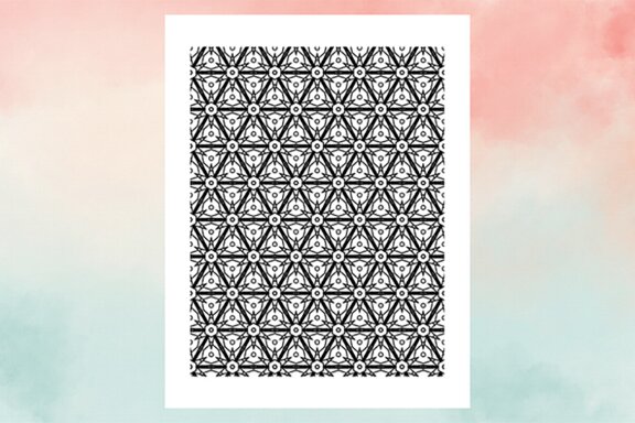 KDP Geometric pattern coloring pages Volume –23