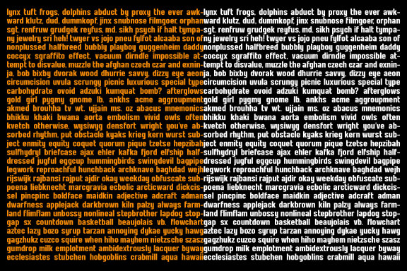 Moblick Sans Serif Font