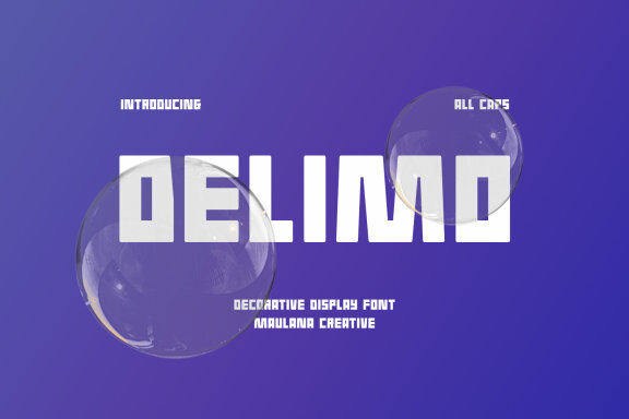 Delimo Decorative FREE Display Font