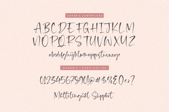 Admirable a Modern Handwritten Font