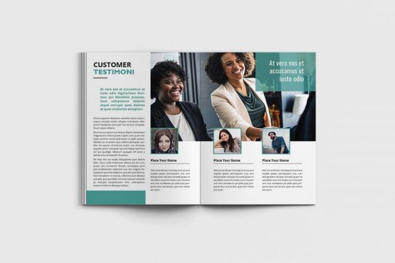 Jetcore - A4 Airlines Brochure Template