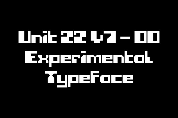 Basx Decorative Experimental Display Font