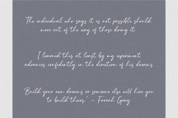 Infamous a Handwritten Font