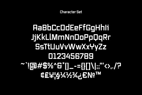 Bokkeh Tech Sans FREE Font