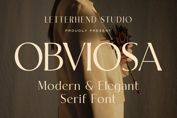 Obviosa - Modern Serif