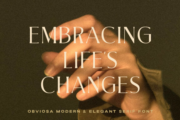 Obviosa - Modern Serif