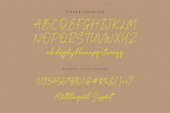 Buenos Signature Font