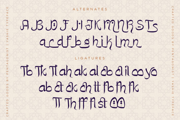 Yashie | Arabic Display Font