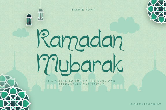 Yashie | Arabic Display Font