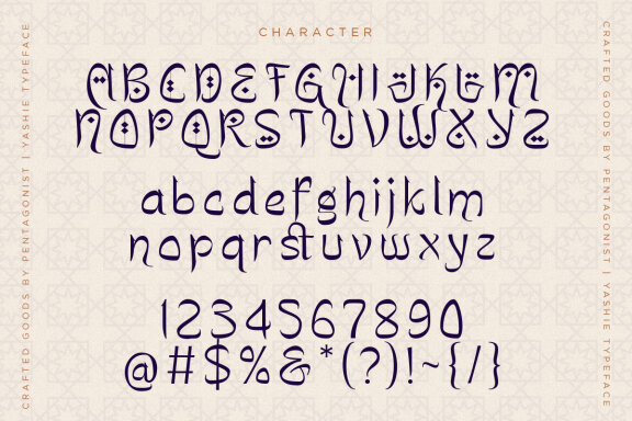 Yashie | Arabic Display Font