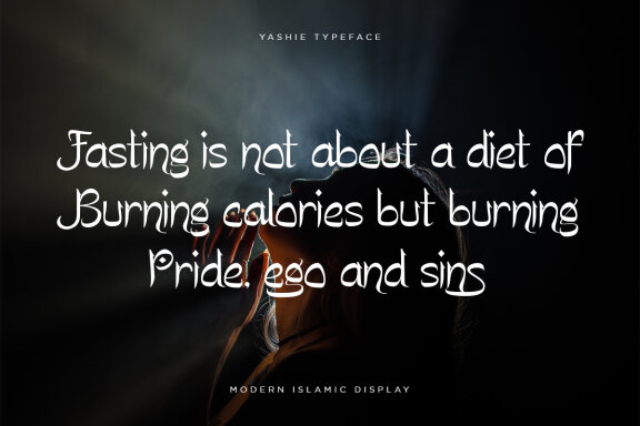 Yashie | Arabic Display Font