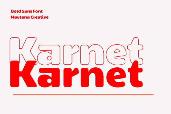 Karnet Sans Font