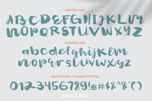 Gelsson Font