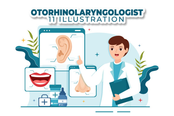 11 Otorhinolaryngologist Illustration