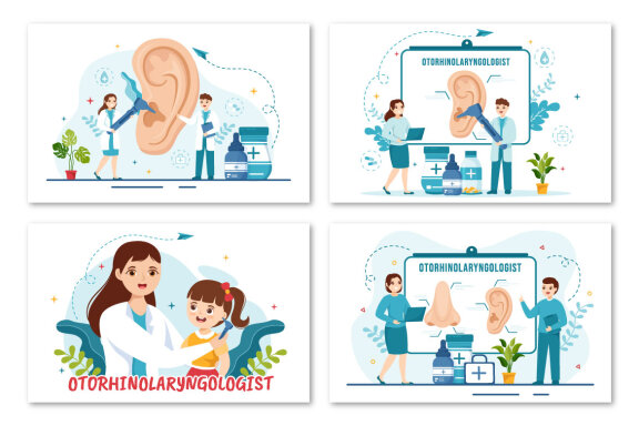 11 Otorhinolaryngologist Illustration