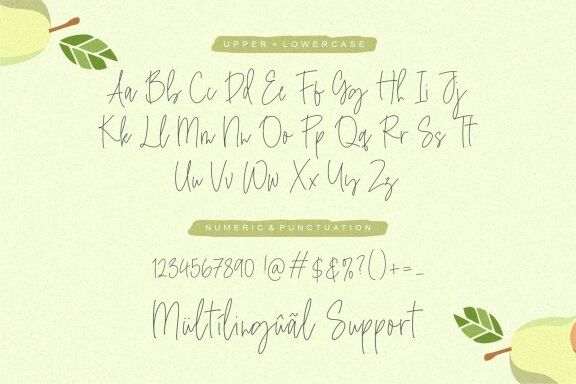 Avocado Candy Font