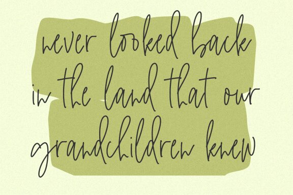 Avocado Candy Font