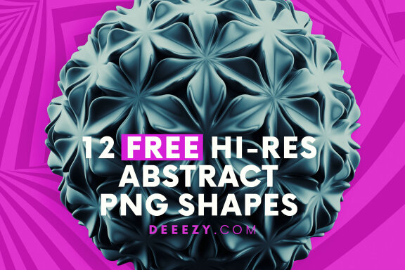 12 FREE Creative PNG Shapes
