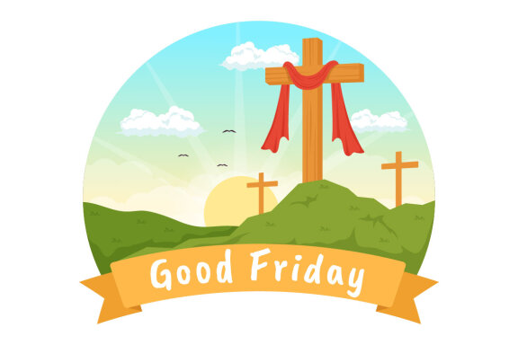 15 Happy Good Friday Illustration