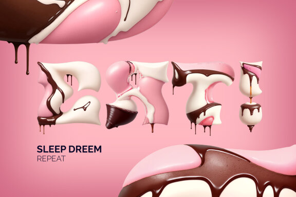 Strawberry Milk - Color Bitmap Font