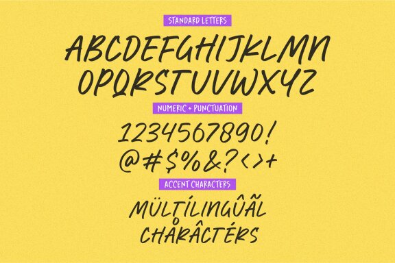 Write Marker Font