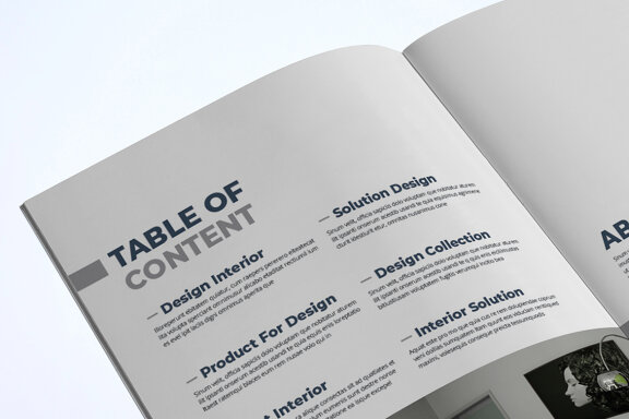 Interior Lookbook Template