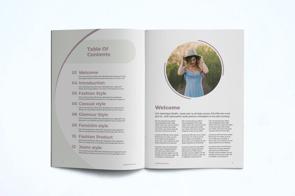 Fashion Lookbook Template