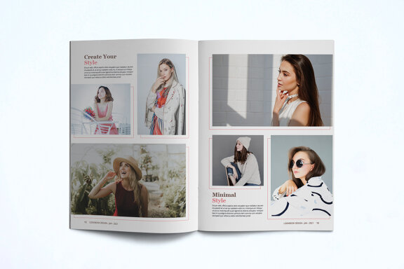 Fashion Lookbook FREE Template