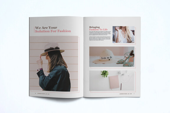 Fashion Lookbook FREE Template