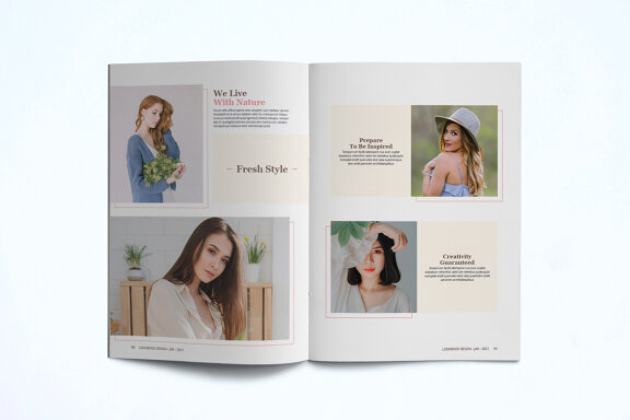 Fashion Lookbook FREE Template