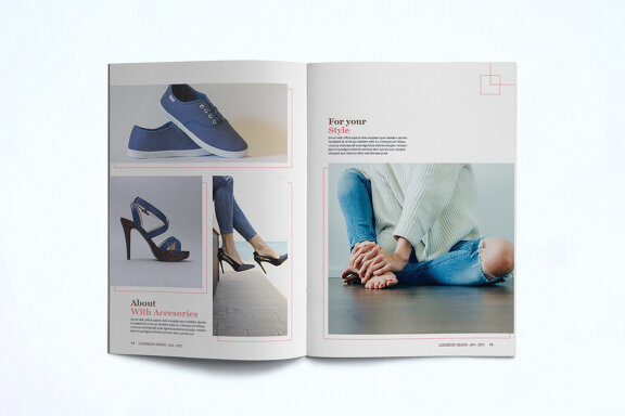 Fashion Lookbook FREE Template