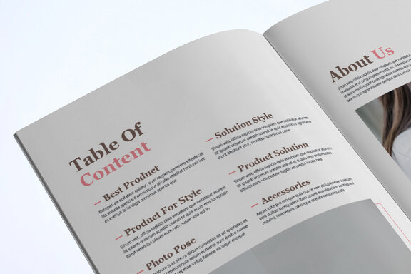 Fashion Lookbook FREE Template
