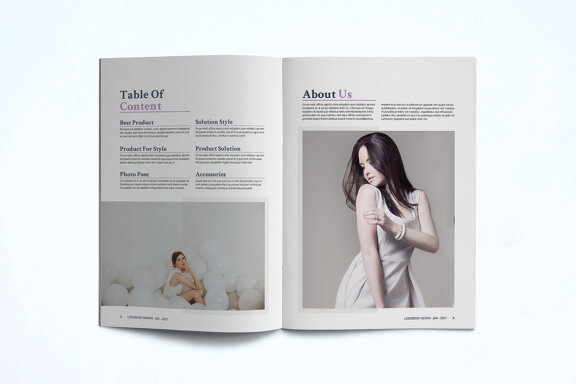 Fashion Lookbook Template