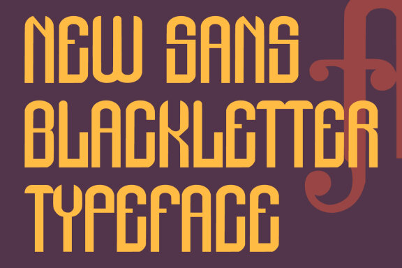 Allaize Blackletter Display Font