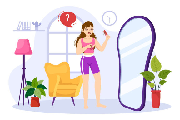 11 Alopecia Hair Loss Illustration