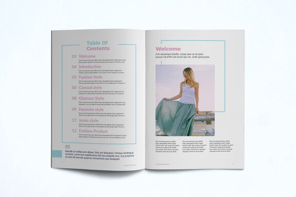 Fashion Lookbook Template