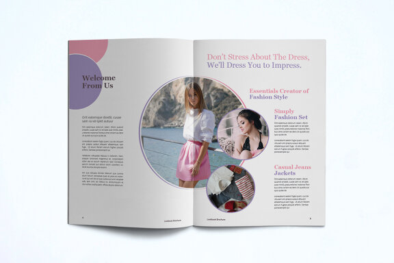 Fashion Lookbook Template