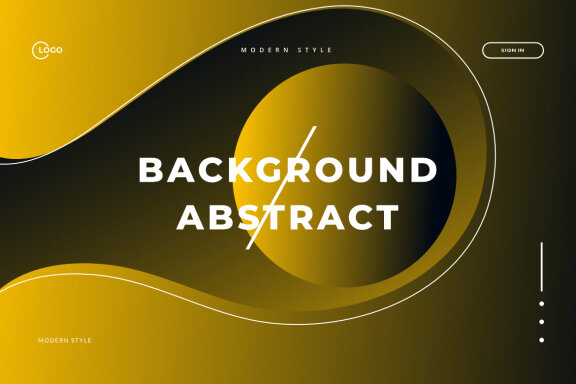 Blue Wave Dynamic 3D abstract background