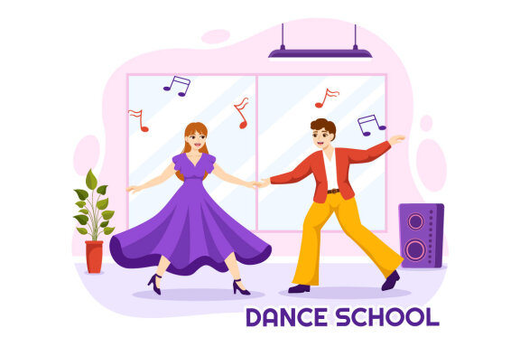 14 Dance School Illustration