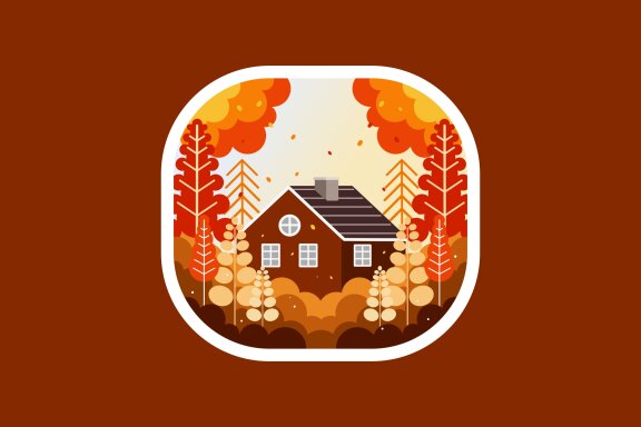Home in the autumn