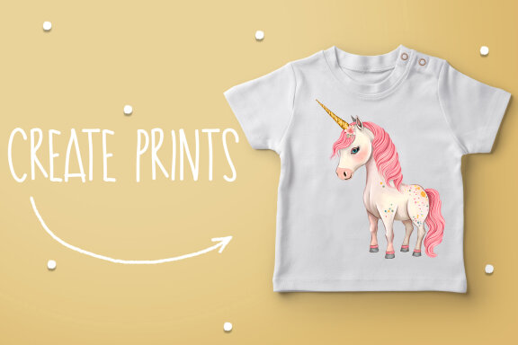 Unicorn Sublimation PNG Bundle