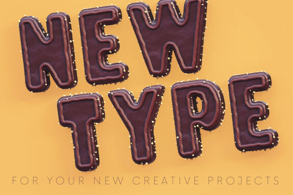 Chocolate Cake FREE 3D Alphabet