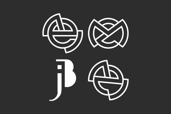 Me MZ MN JB - Free Logo Shapes