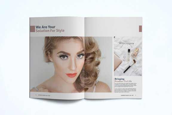 Fashion Lookbook FREE Template