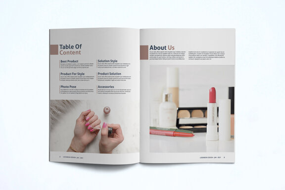 Fashion Lookbook FREE Template