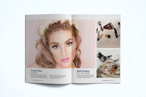 Fashion Lookbook FREE Template