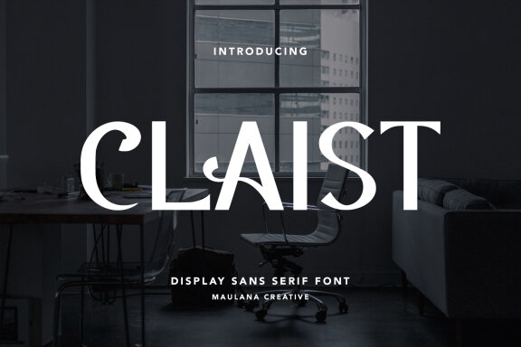 Claist Decorative Display Font