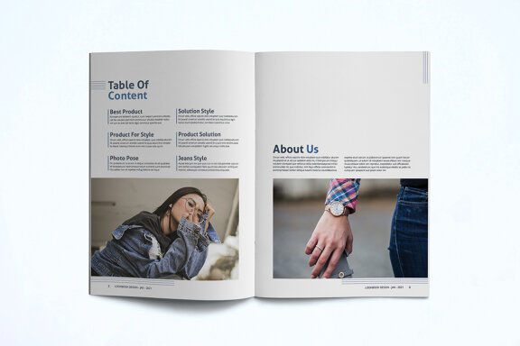 Fashion Lookbook Template