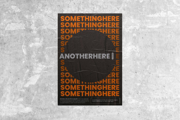Typography Poster or Flyer 02