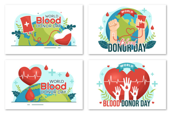 15 World Blood Donor Day Illustration